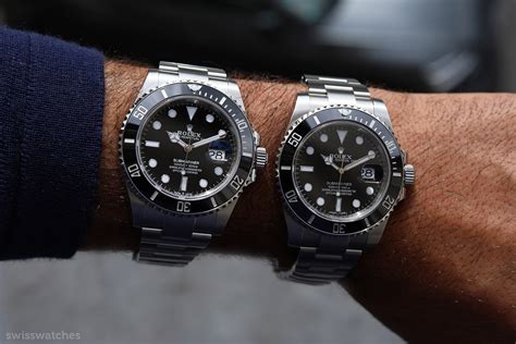 rolex submariner 41 vs 40mm.